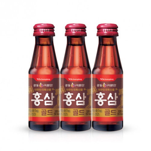 진홍삼골드 100ml 100입