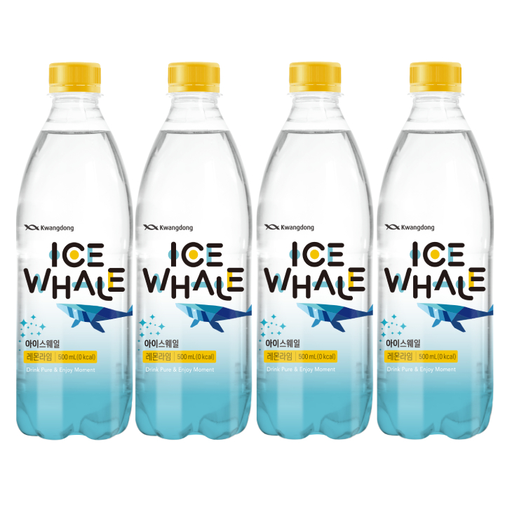 [탄산수]아이스웨일 레몬라임 500ml 20입-스와이프