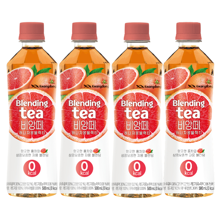 비앙떼 허니자몽블랙티 500ml 24입
