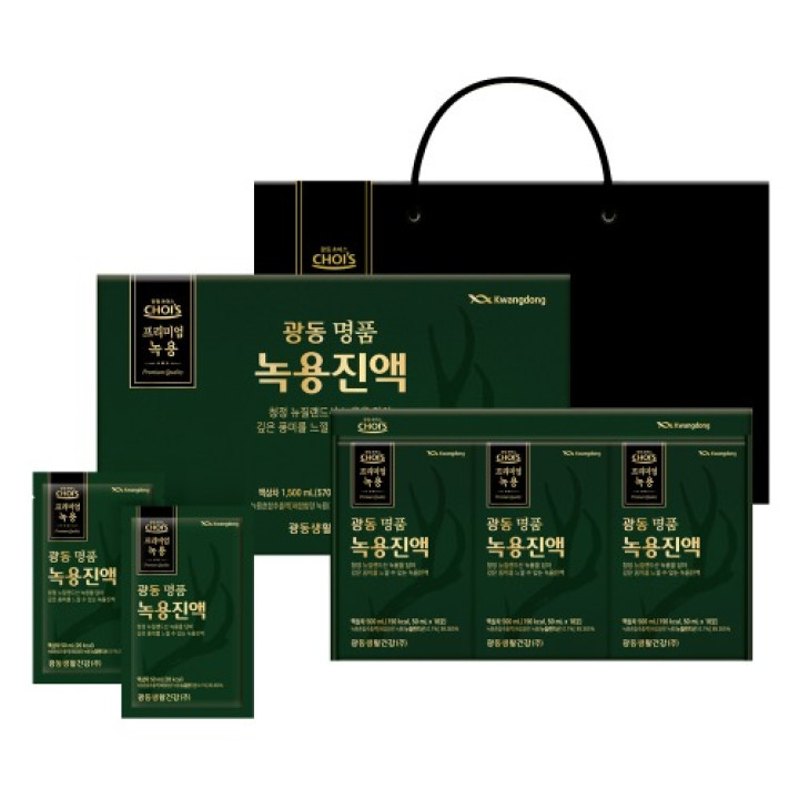 광동 명품 녹용 진액 30포 (50mL x 30포)
