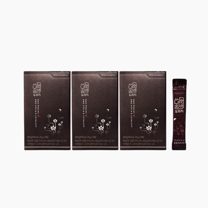 쌍화꿀배도라지 30포(젤리스틱) 네이버 리뷰 인기 쇼핑백증정