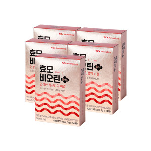 효모비오틴 플러스 3g 5박스 70포