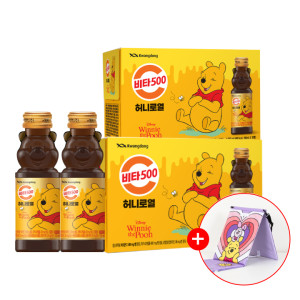 비타500 곰돌이 푸 100ml 20입 + 그라운드체어 1ea 세트