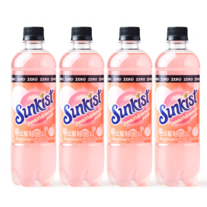 썬키스트 제로복숭아레몬소다 600ml 24입