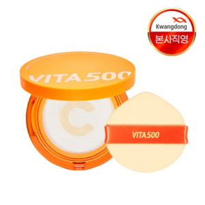 비타500 퍼펙트쉴드 빅 선쿠션 본품 25g+리필 25g